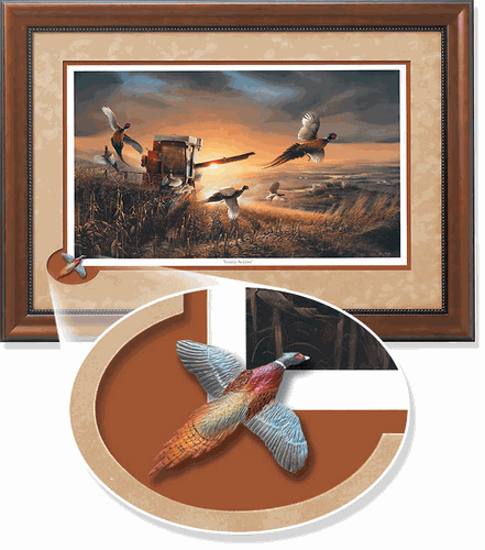 Evening Surprise Encore II Cameo Framed